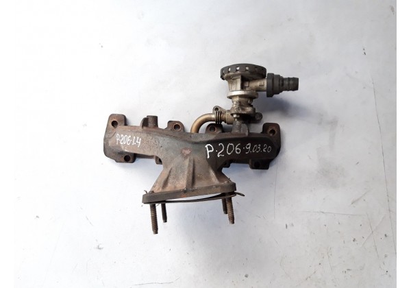 Випускний колектор Peugeot, Citroen, 206, C2, С3, 1.4 8V, 9612358610